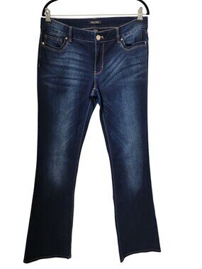 White House Black Market Size 10 Mid Rise Boot Leg Jeans